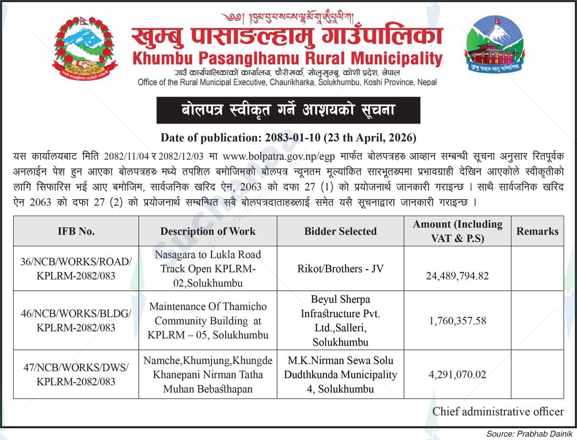 Khumbu Pasang Lhamu Rural Municipality