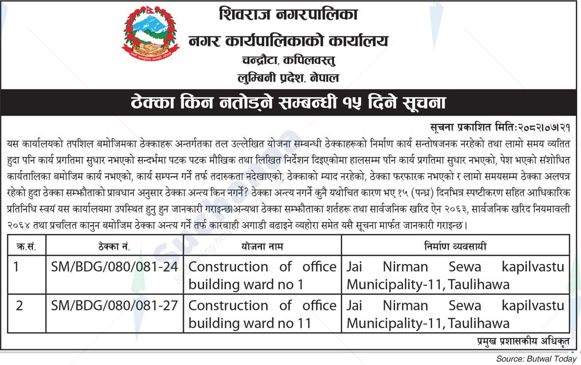 Shivraj Municipality