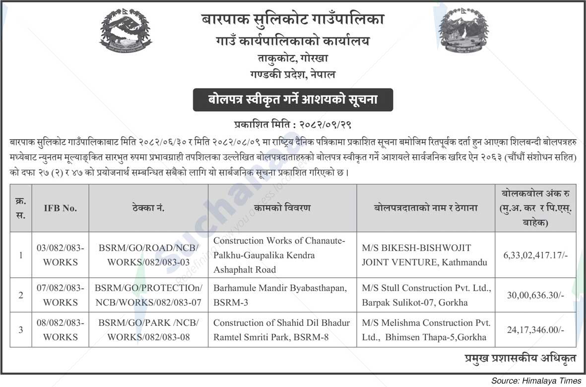 Barpak Sulikot Rural Municipality