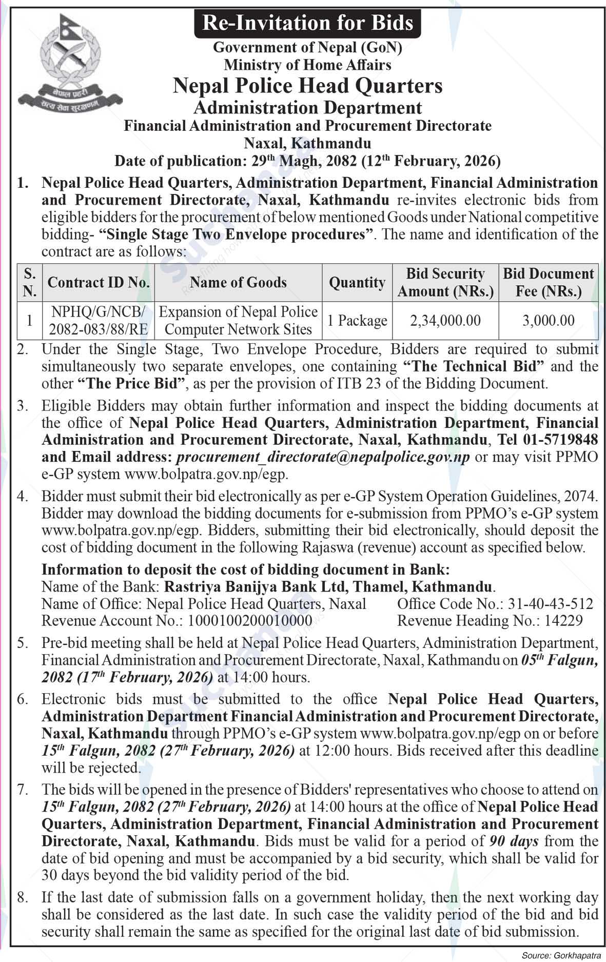 Nepal Police Headquarters