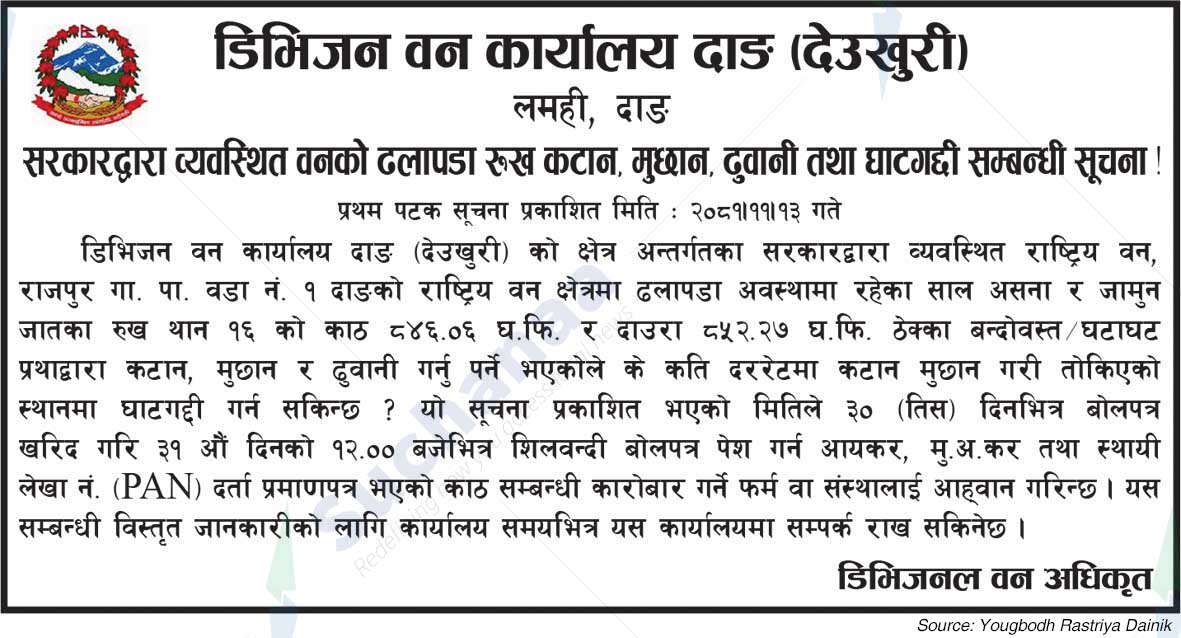 Division Forest Office Dang (Deukhuri)