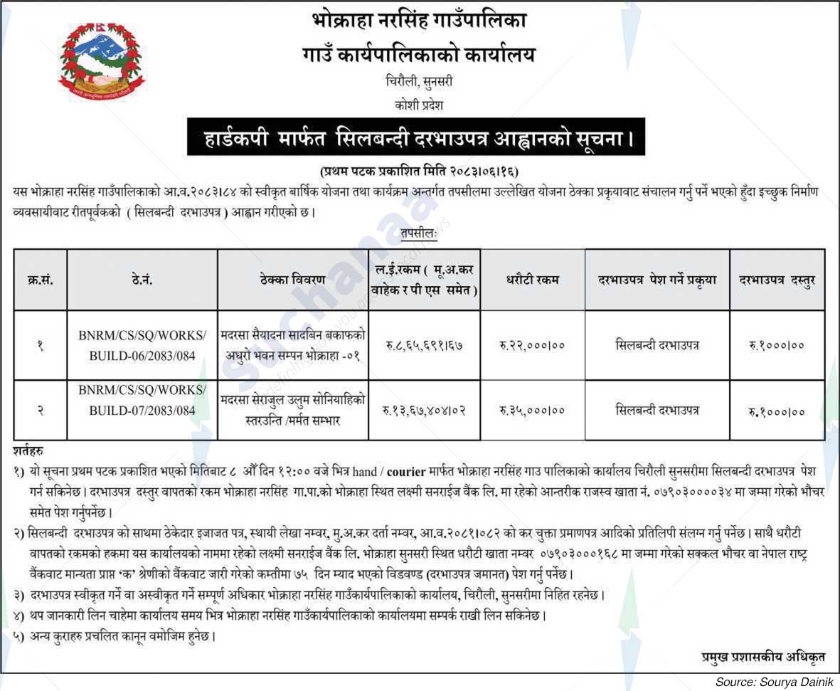 Bhokraha Narsingh Rural Municipality