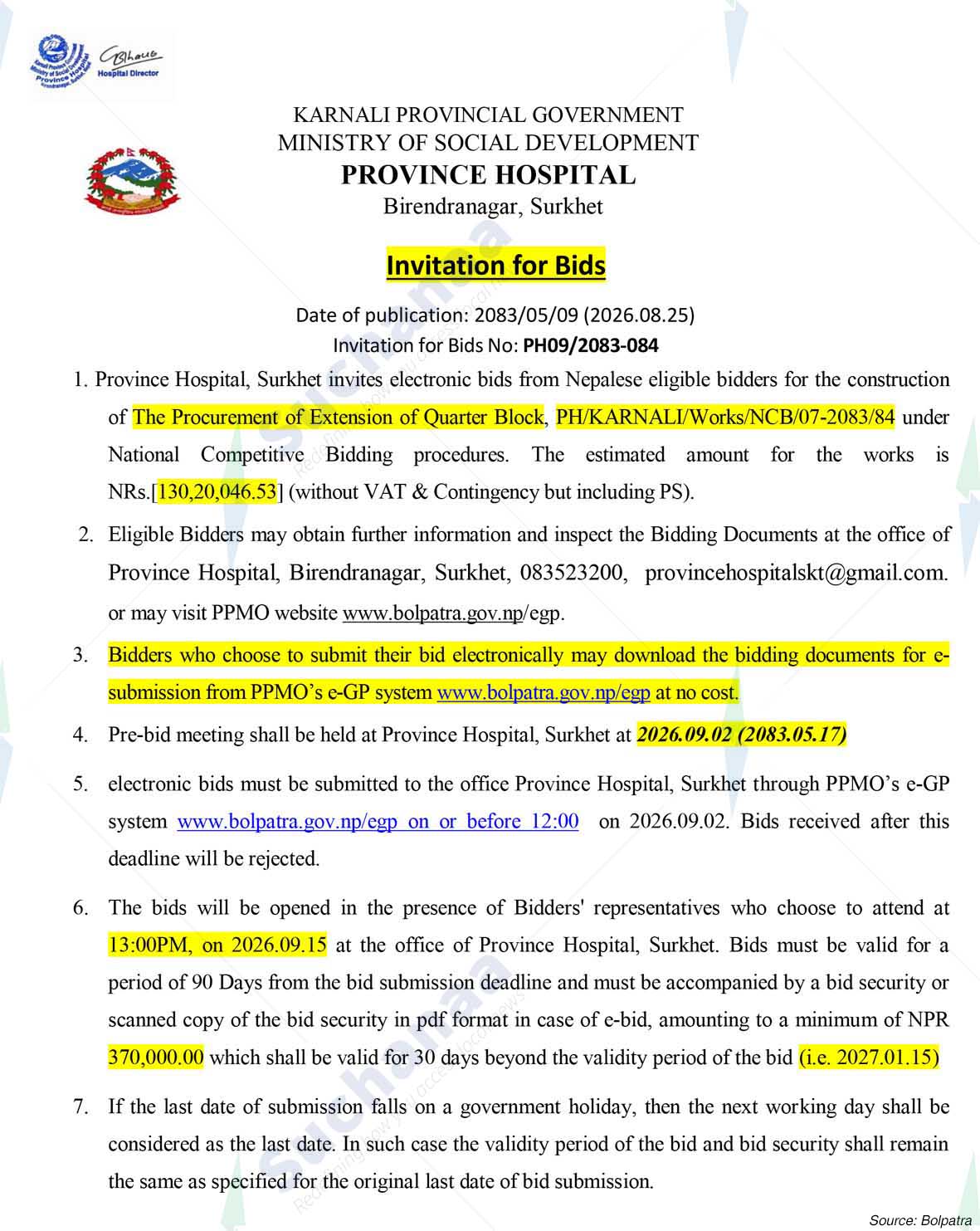 Province Hospital Surkhet
