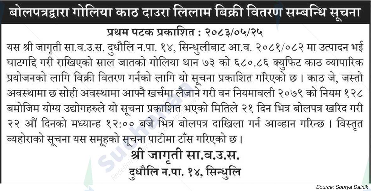 Shree Jagati Saa.Wa.Wo.Sa.