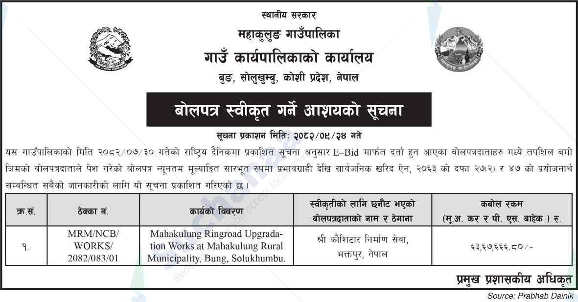 Maha Kulung Rural Municipality