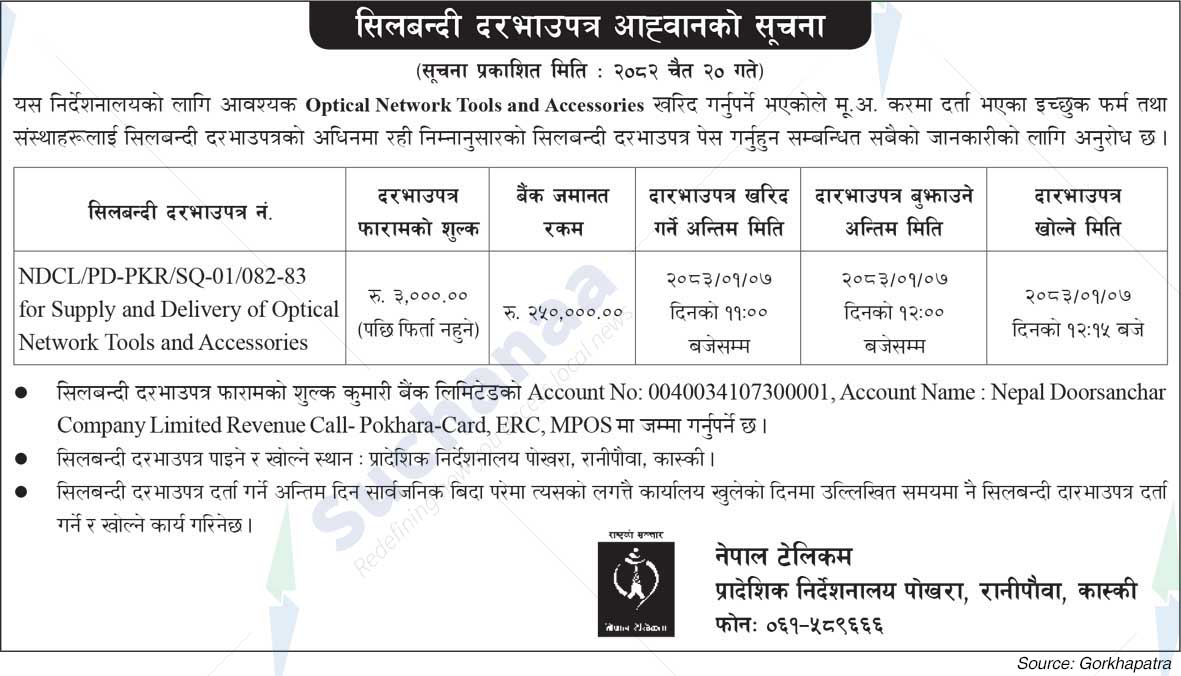 Nepal Doorsanchar Company Limited (NTC)