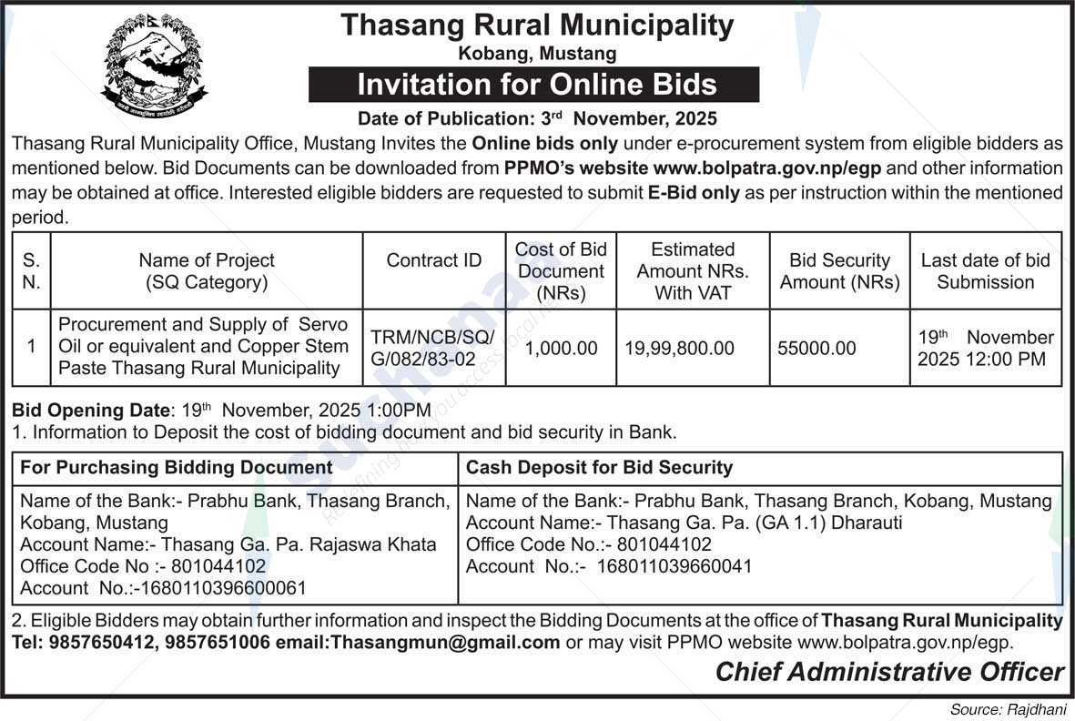 Thasang Rural Municipality