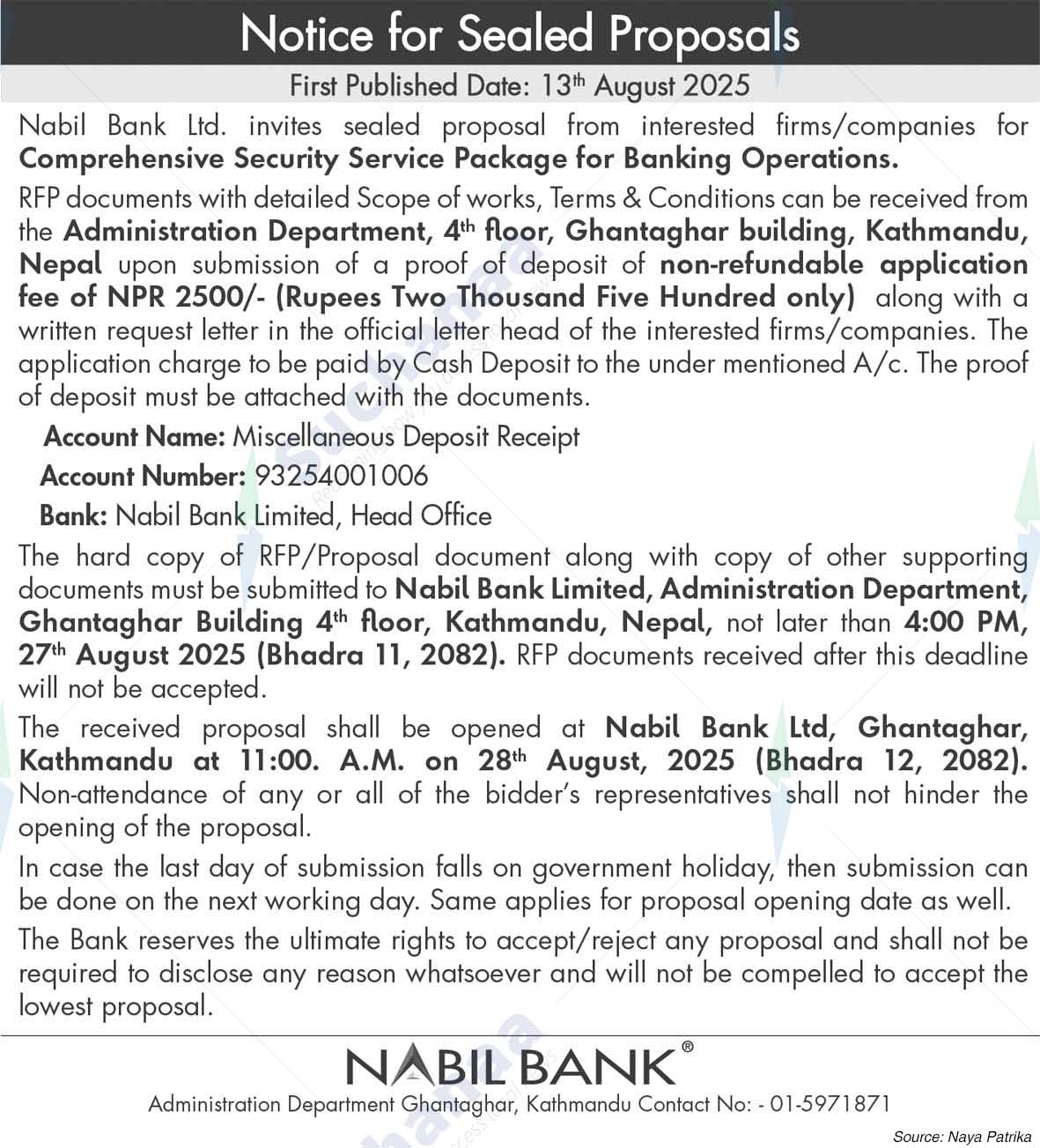 Nabil Bank Limited