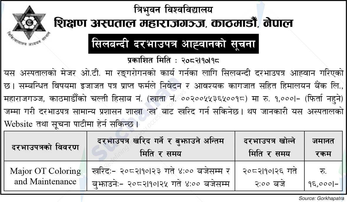 Tribhuvan University Teaching Hospital