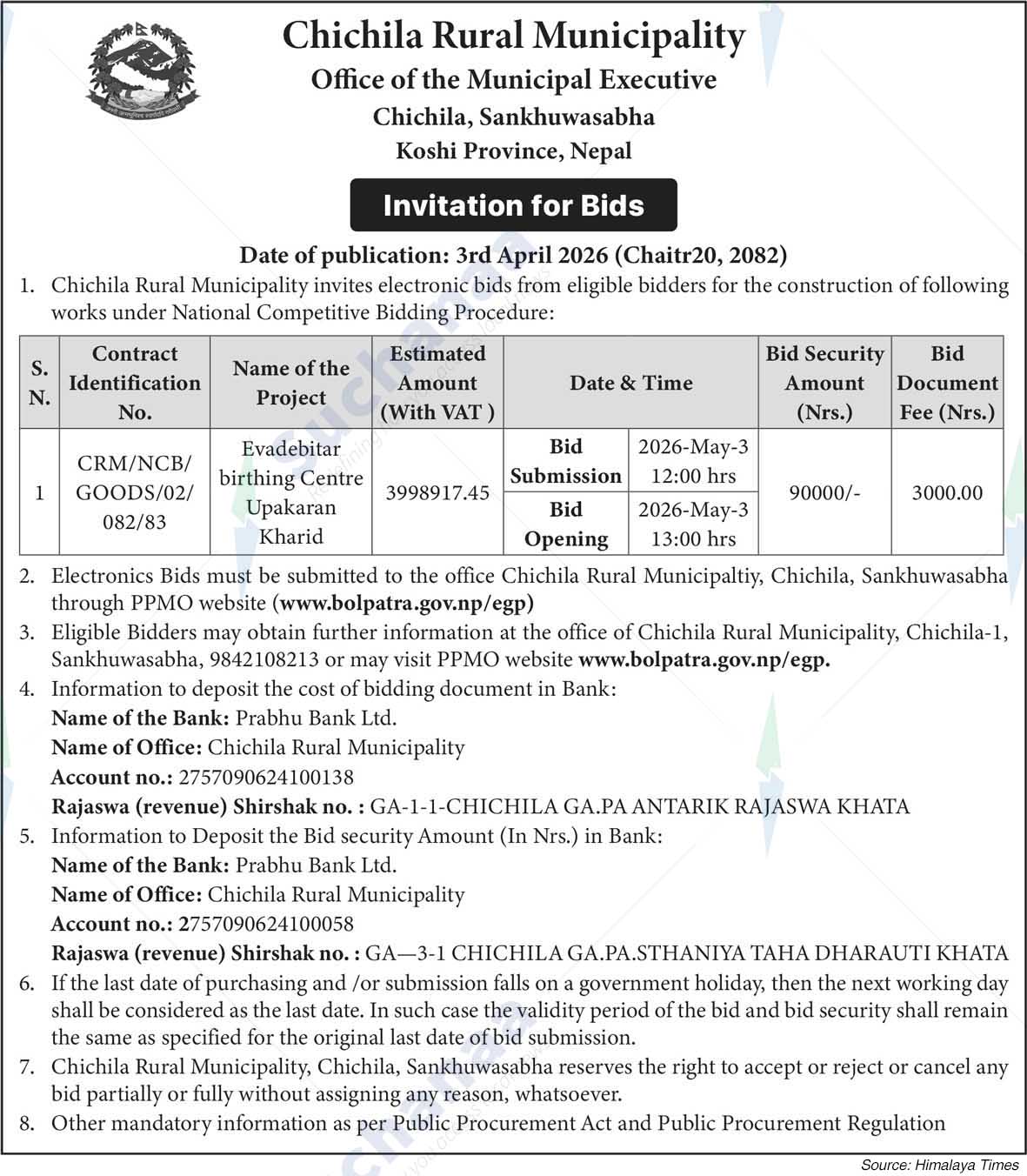 Chichila Rural Municipality