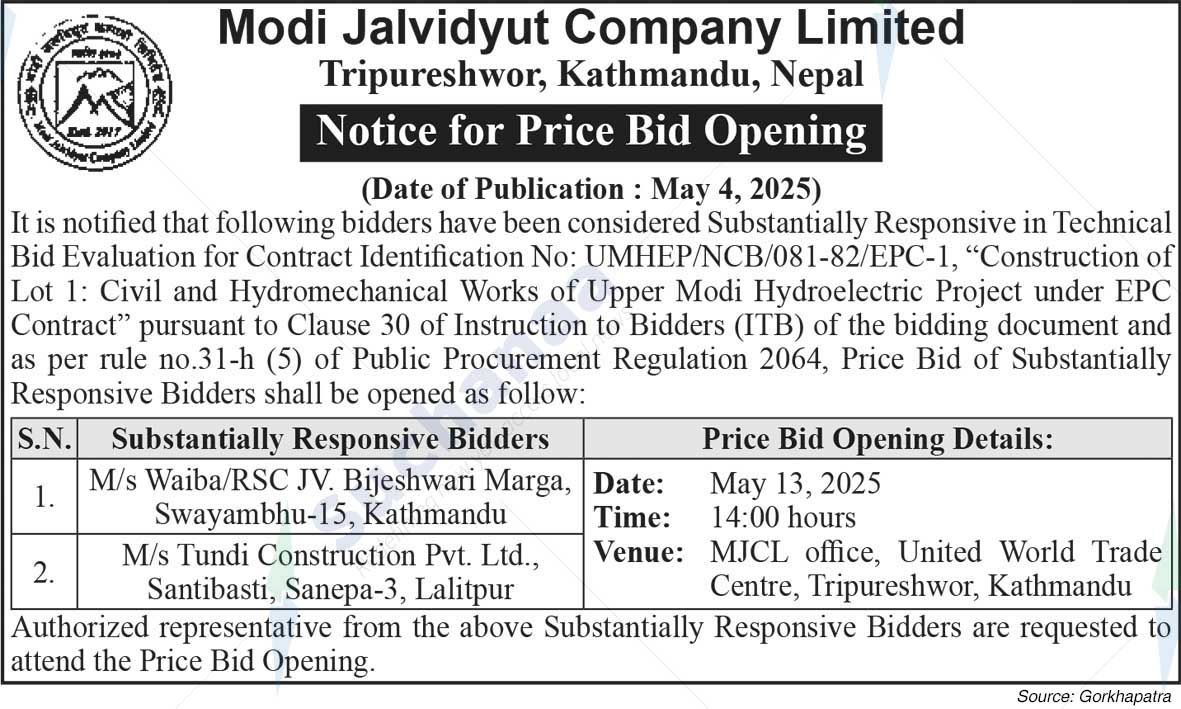 Modi Jalvidyut Company Limited