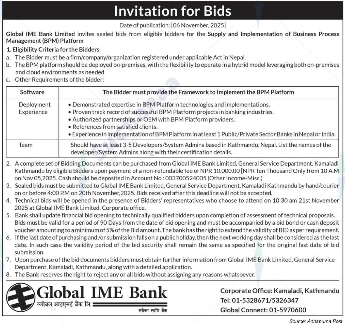 Global IME Bank Limited