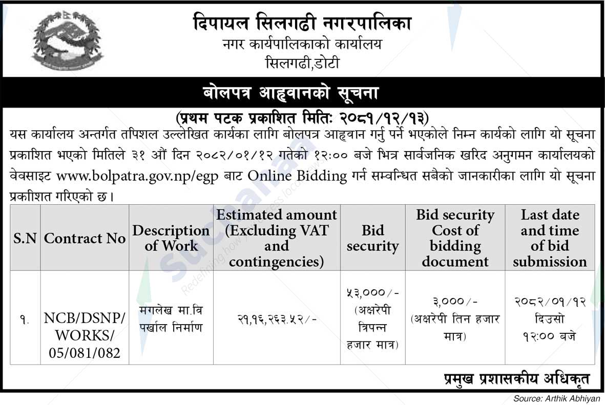 Dipayal Silgarhi Municipality