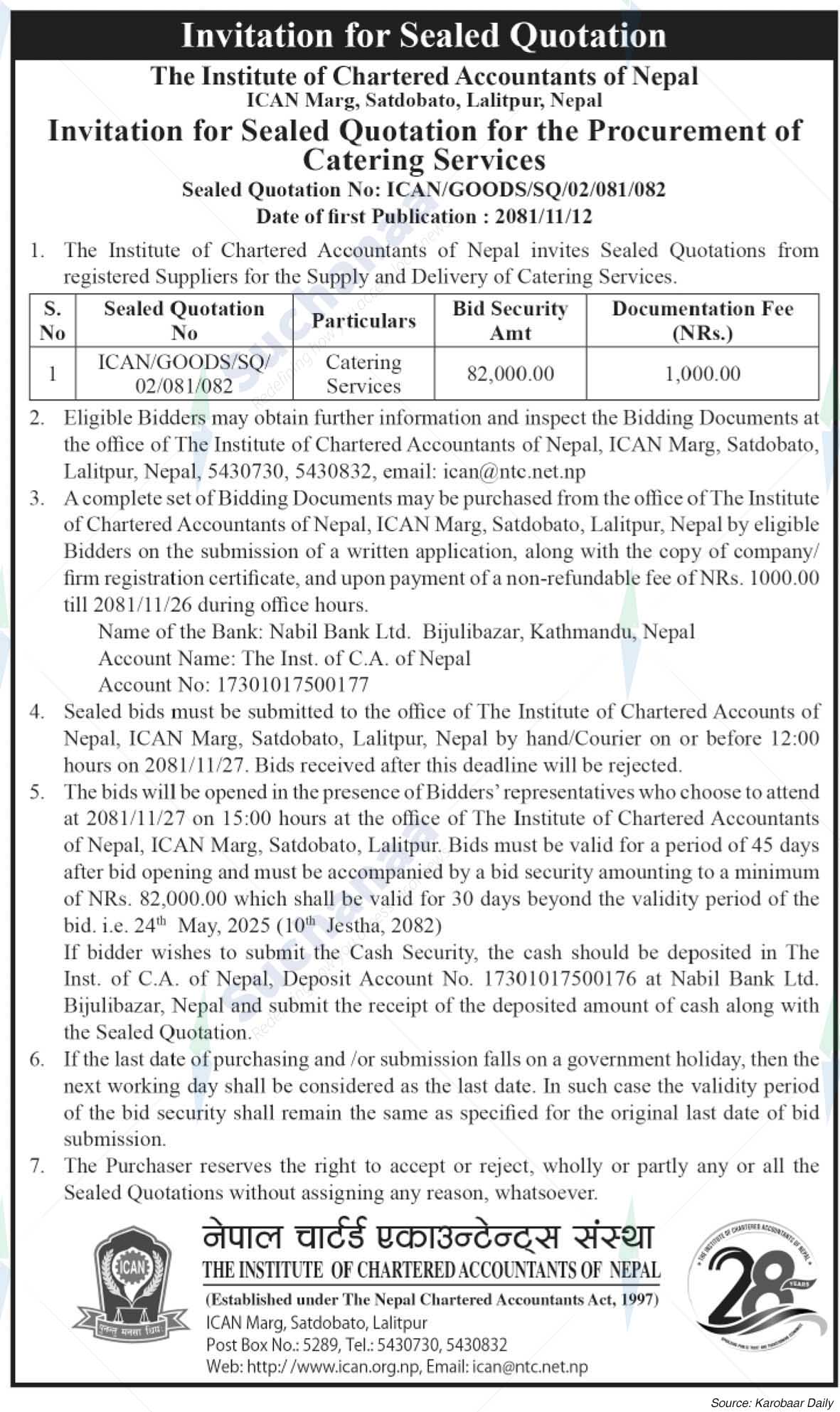The Institute of Chartered Accountants of Nepal