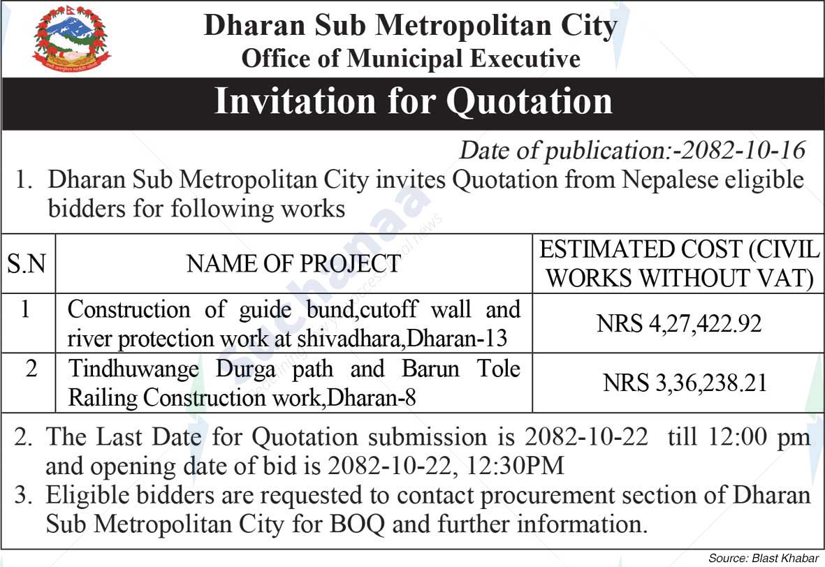 Dharan Sub-Metropolitan City