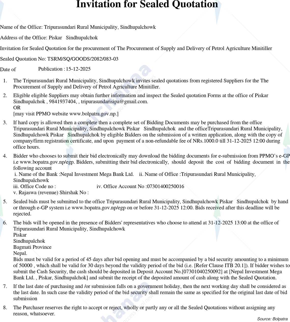 Tripurasundari Rural Municipality