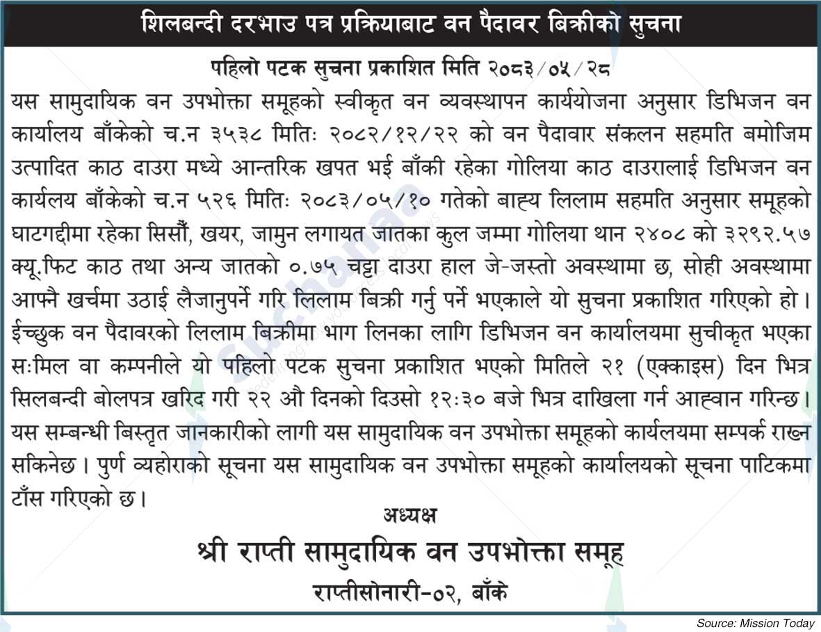 Shree Rapti Saa.Wa.Wo.Sa.