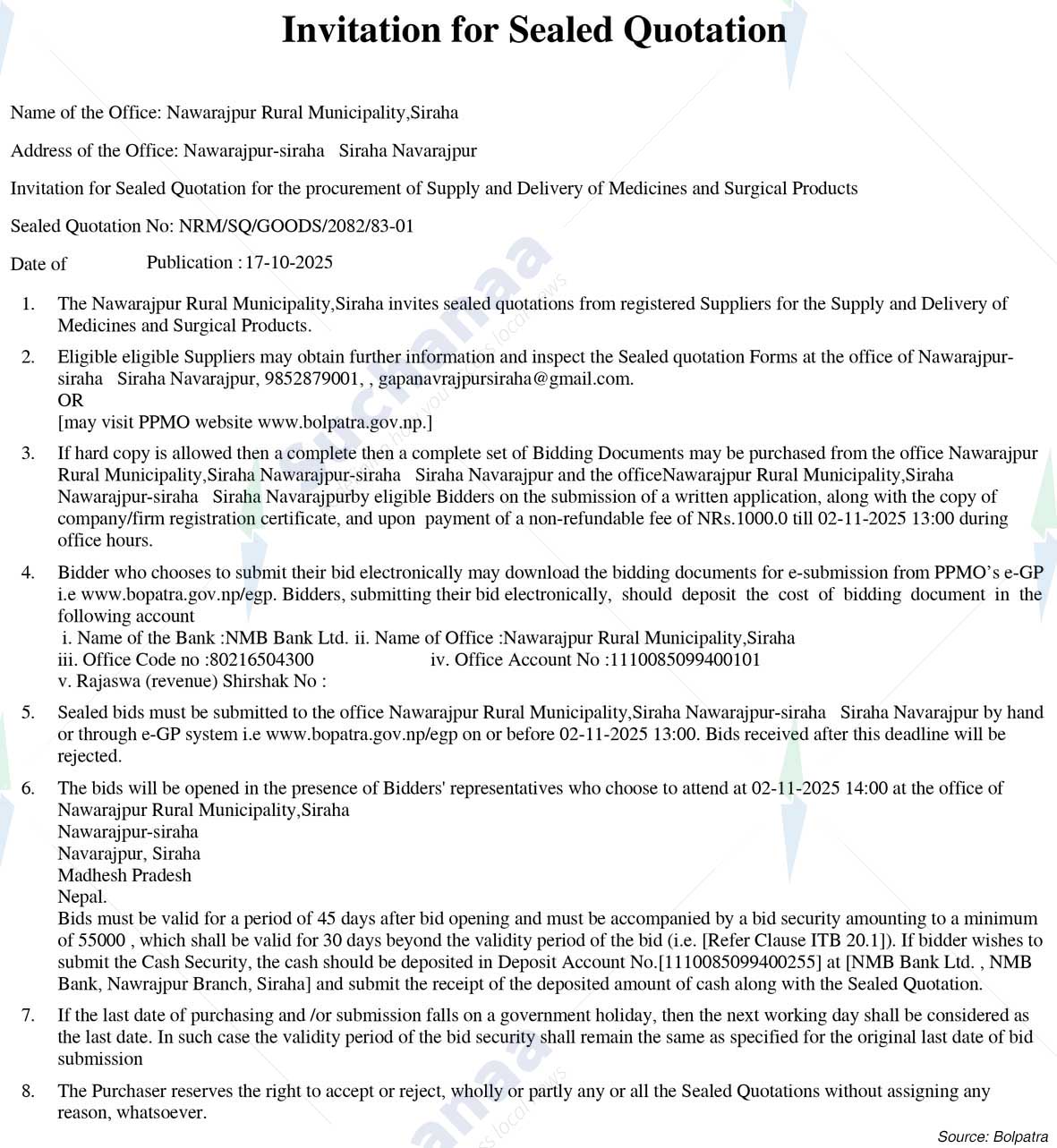 Nawarajpur Rural Municipality