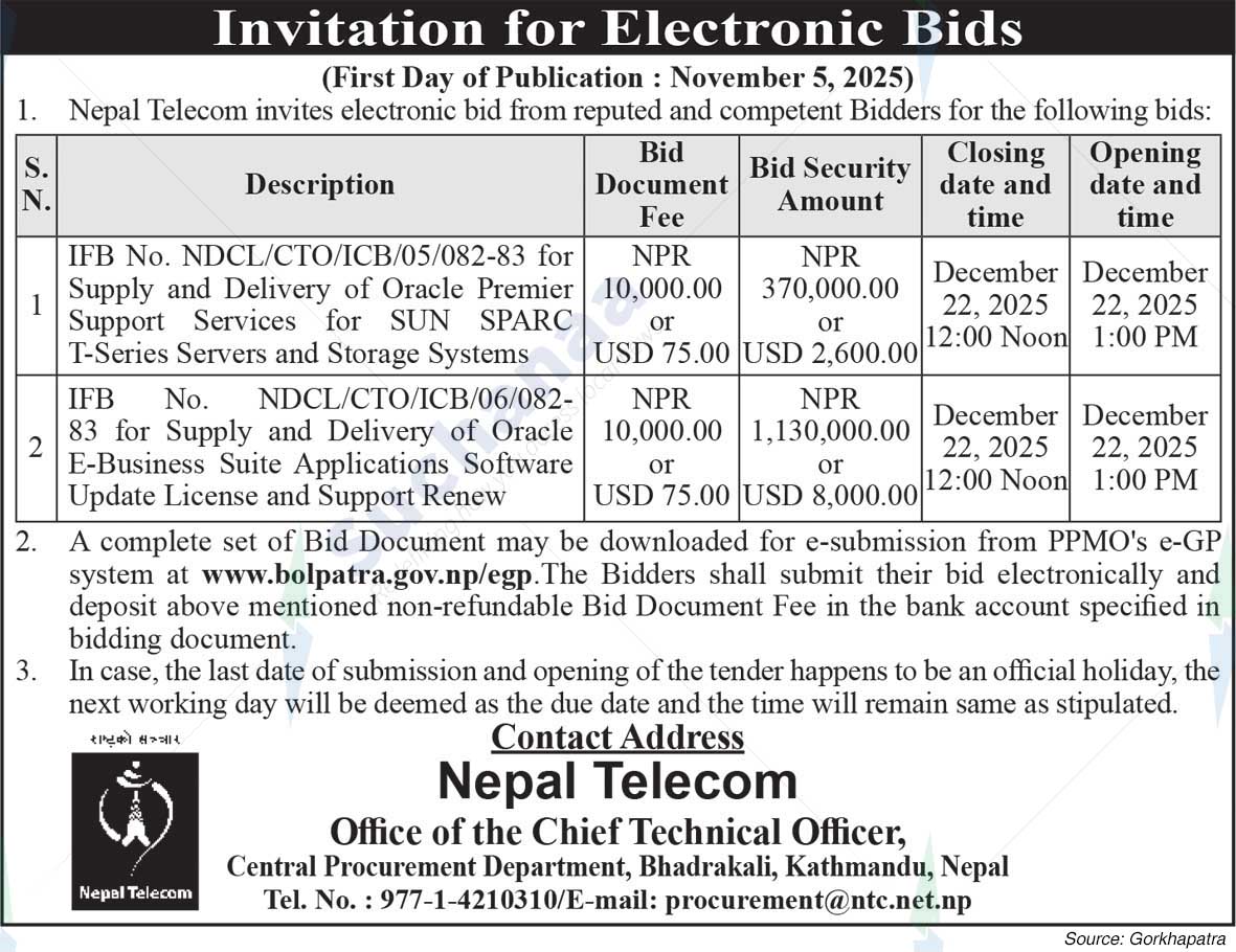 Nepal Doorsanchar Company Limited (NTC)