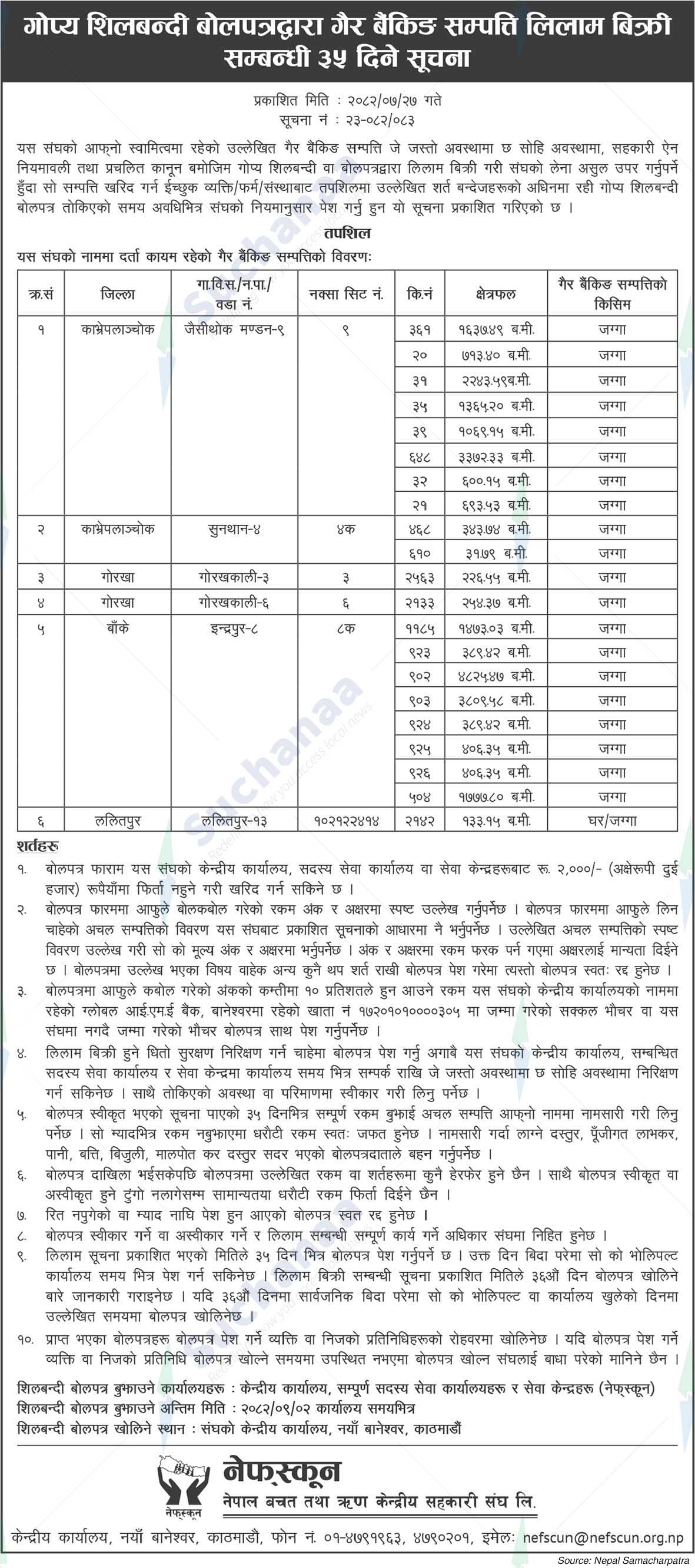 Nepal Federation of Savings and Credit Cooperatives Union Ltd. (NEFSCUN)
