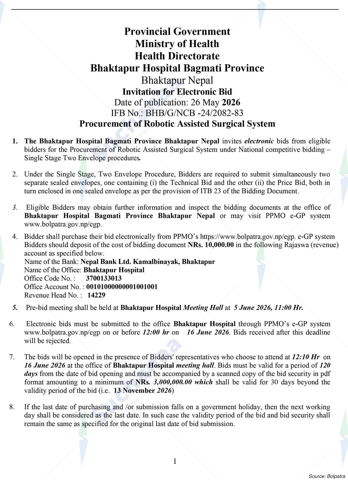 Bharatpur Hospital, Chitwan