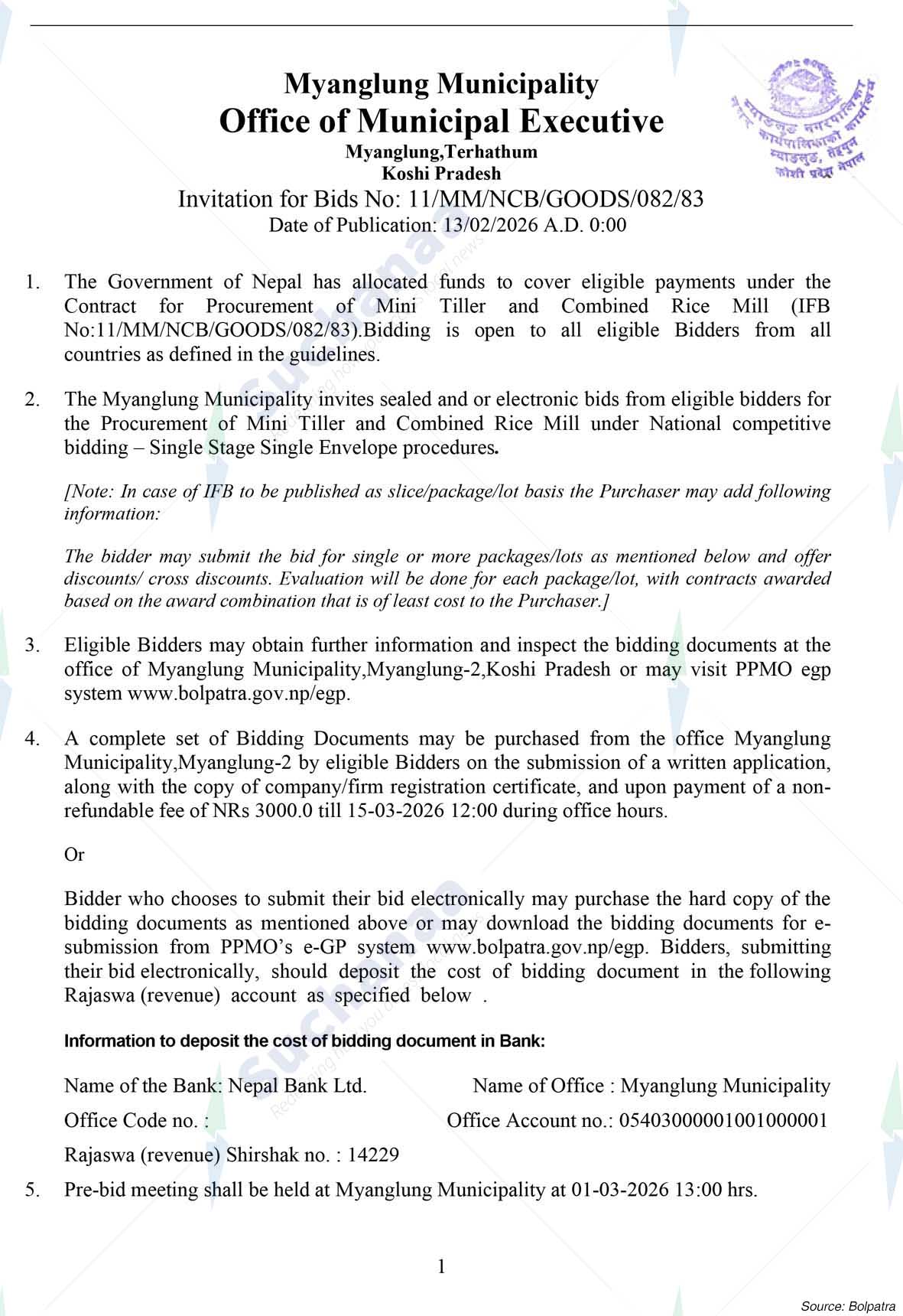 Myanglung Municipality