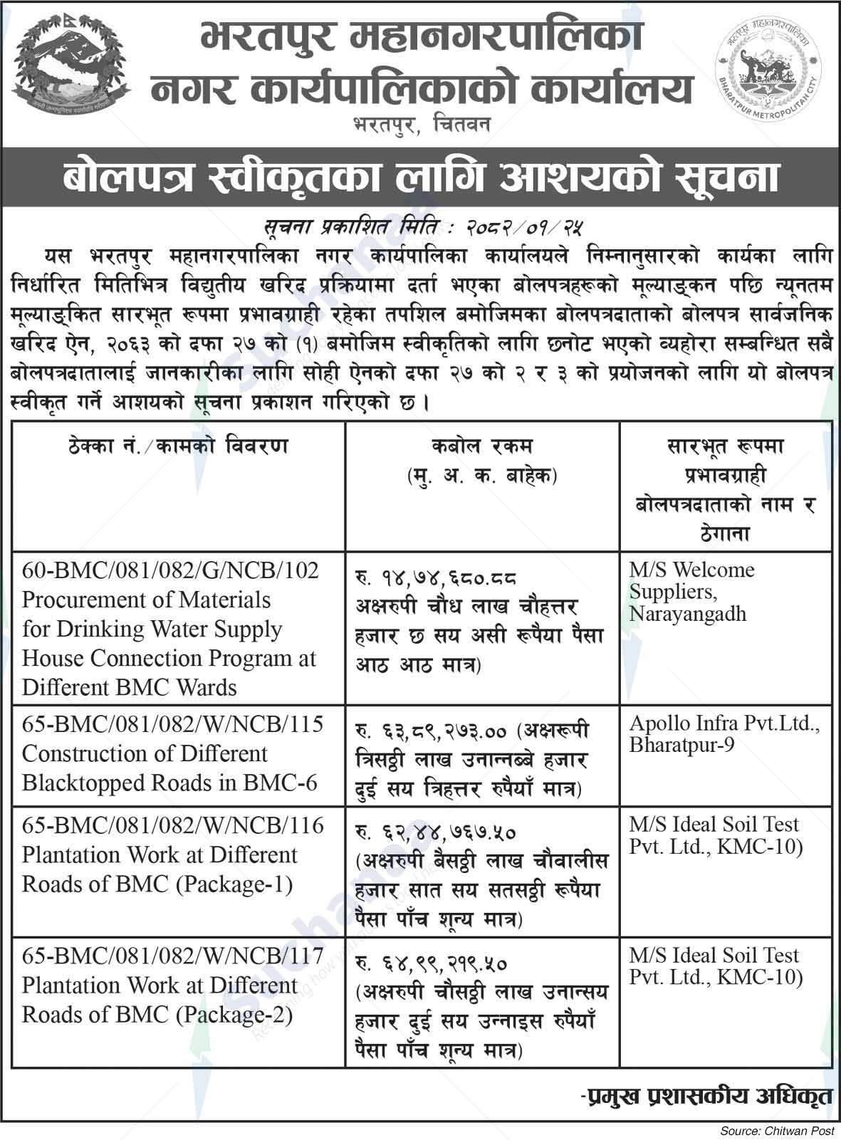 Bharatpur Metropolitan City
