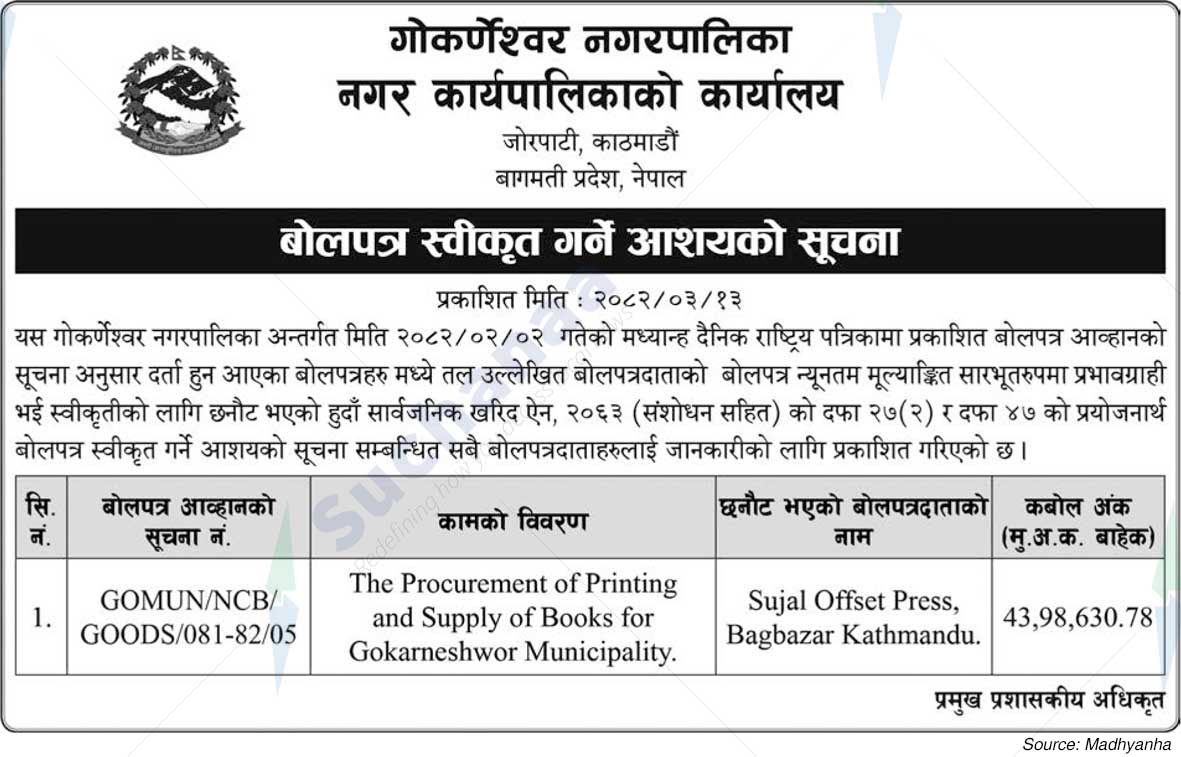 Gokarneshwor Municipality