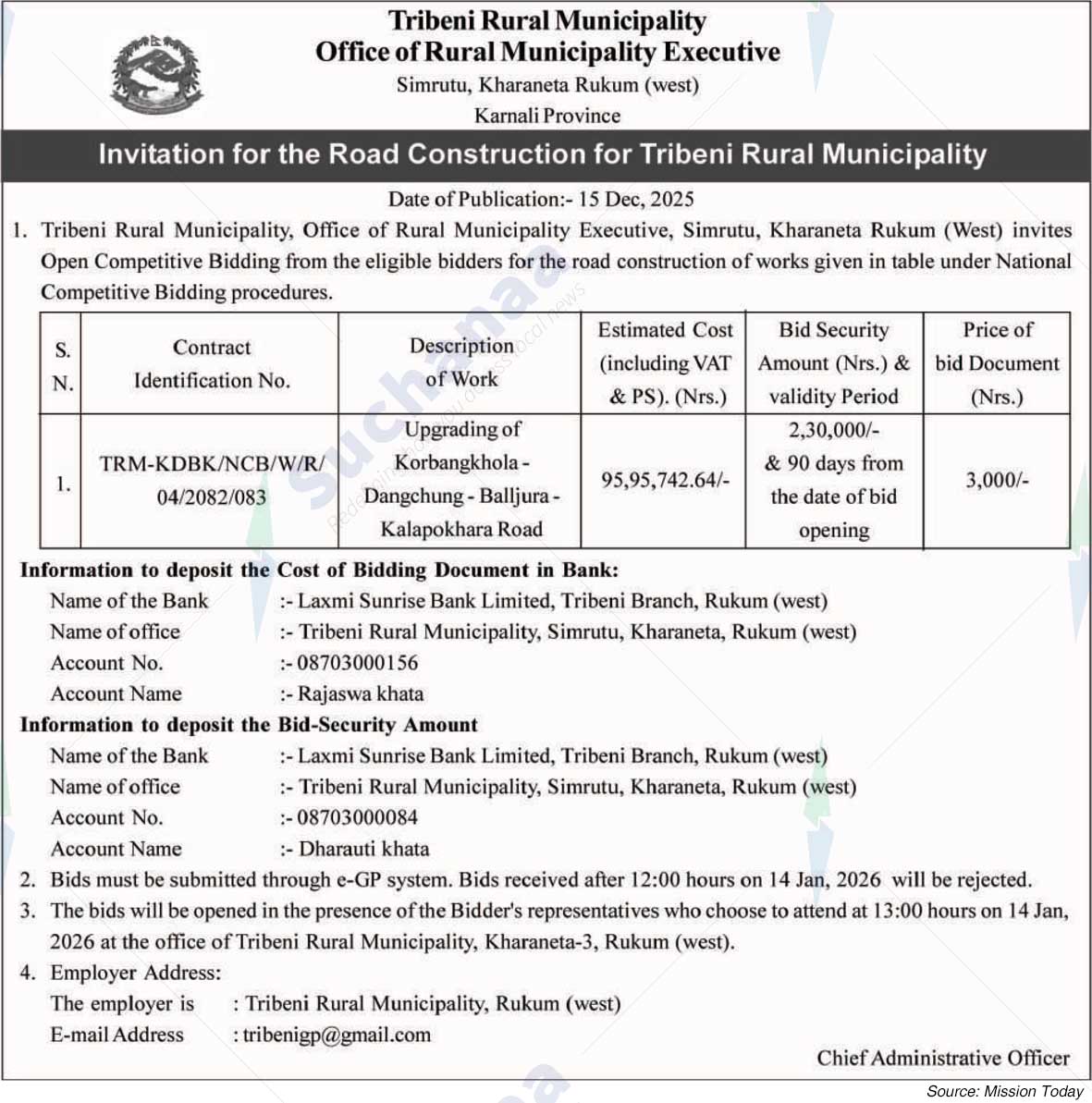 Tribeni Rural Municipality