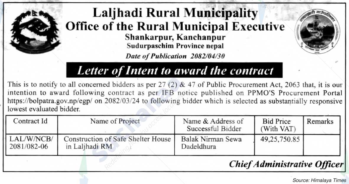 Laljhadi Rural Municipality