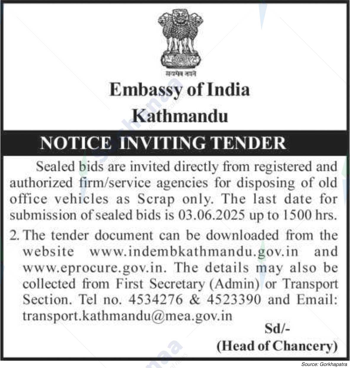 Embassy of India