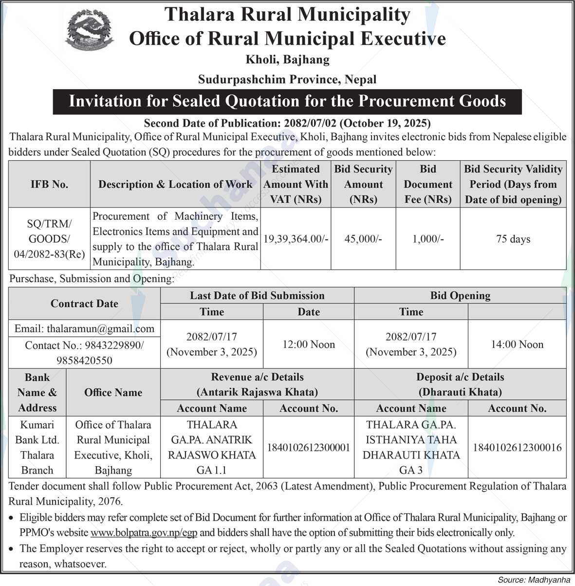 Thalara Rural Municipality