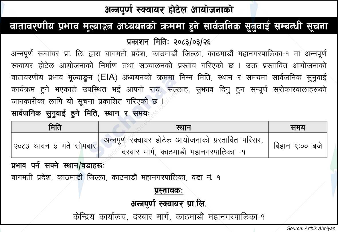 Annapurna Square Pvt. Ltd.