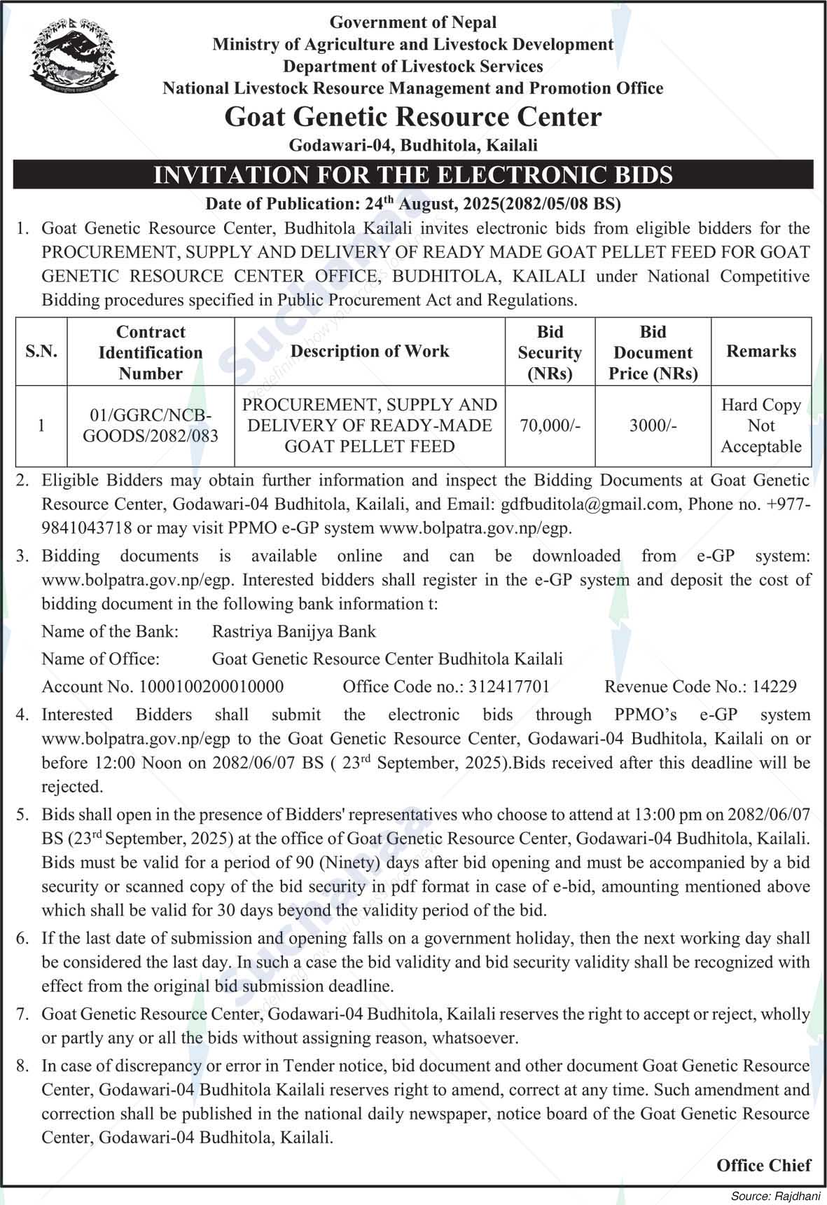 Goat Genetic Resource Center