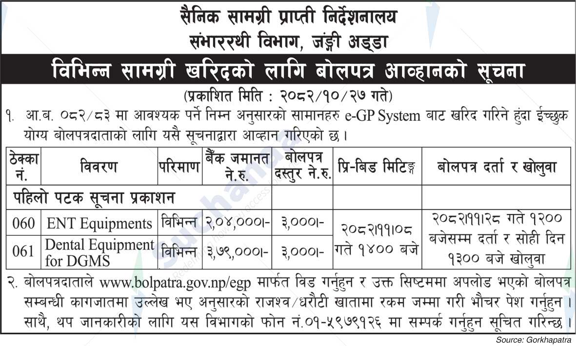 Logistics Department, Military Base