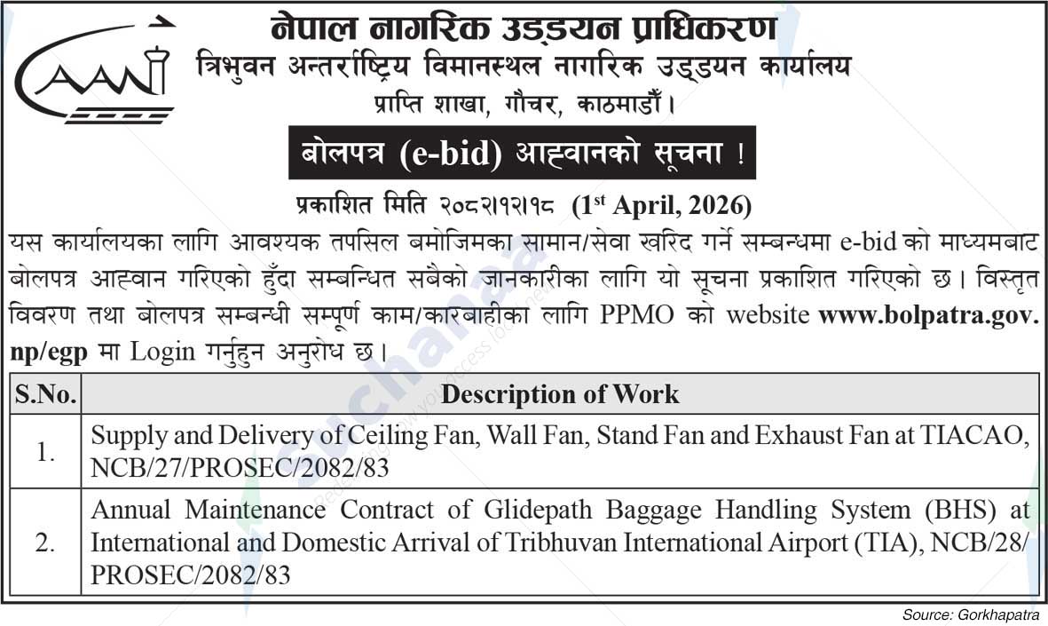Tribhuvan International Airport