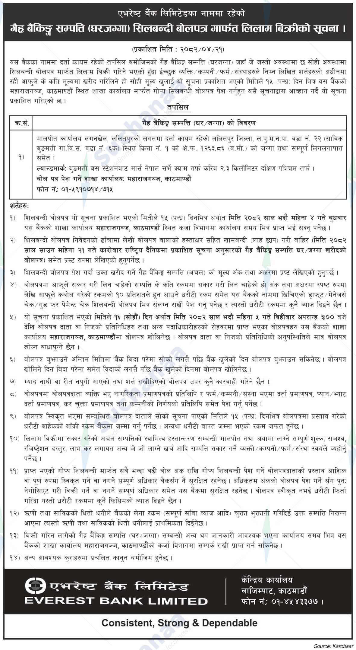 Everest Bank Limited