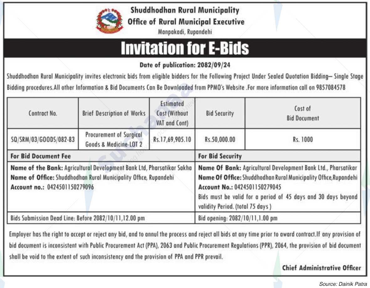 Shuddhodhan Rural Municipality