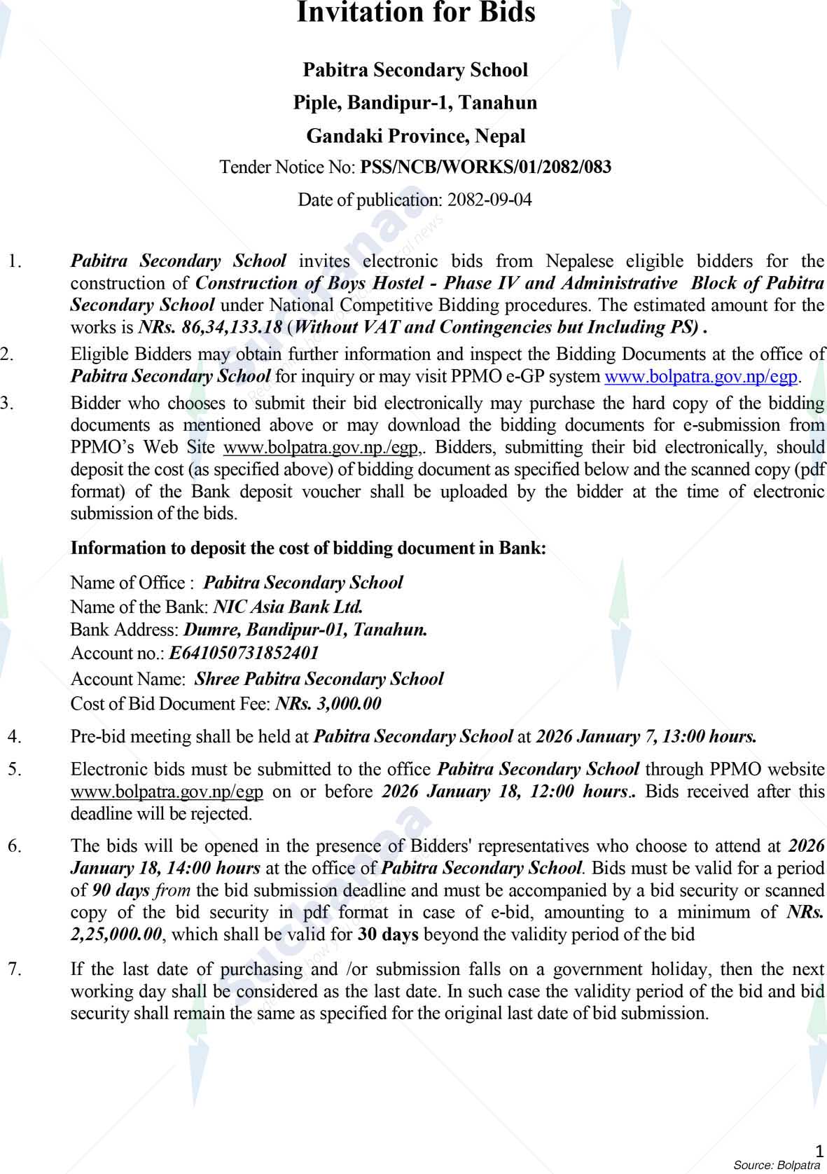 Pabitra Secondary School