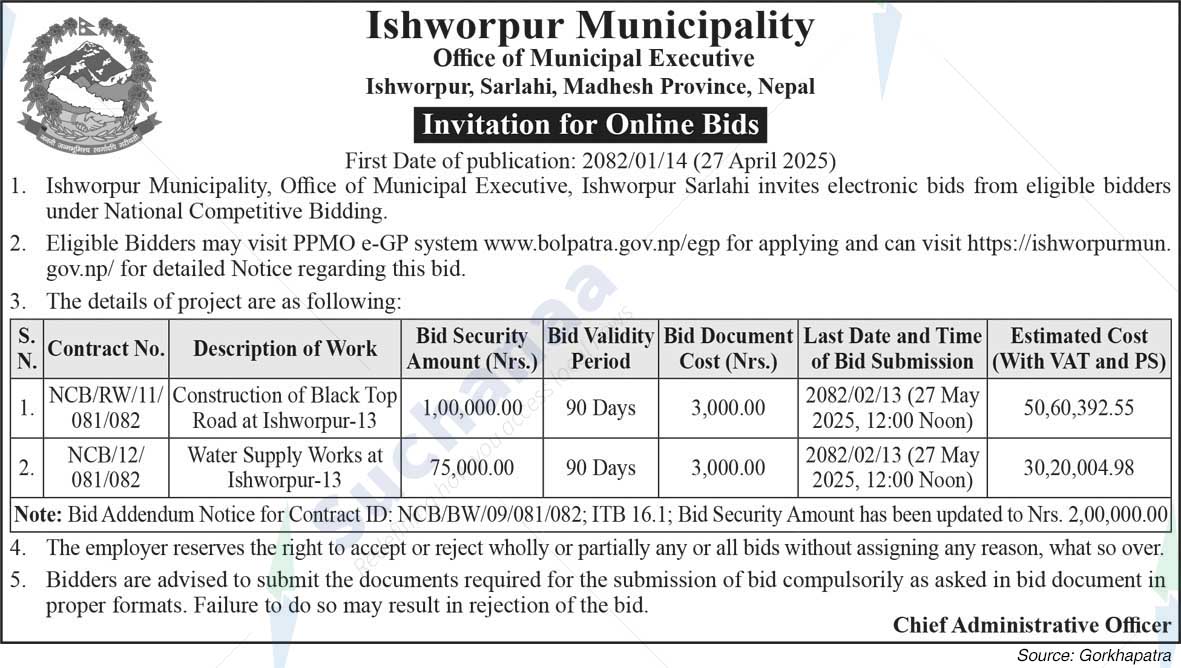 Ishworpur Municipality