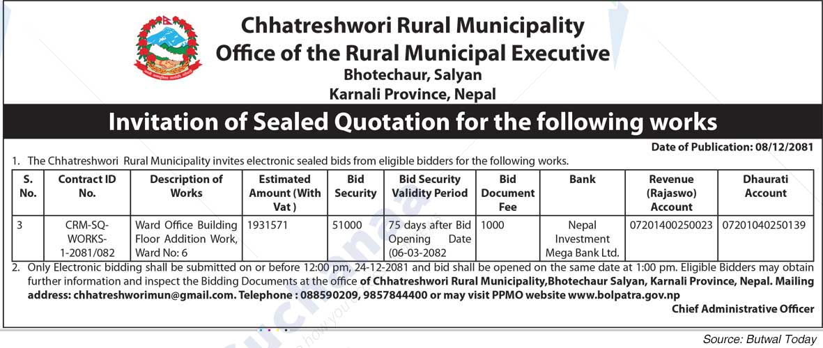 Chhatreshwori Rural Municipality