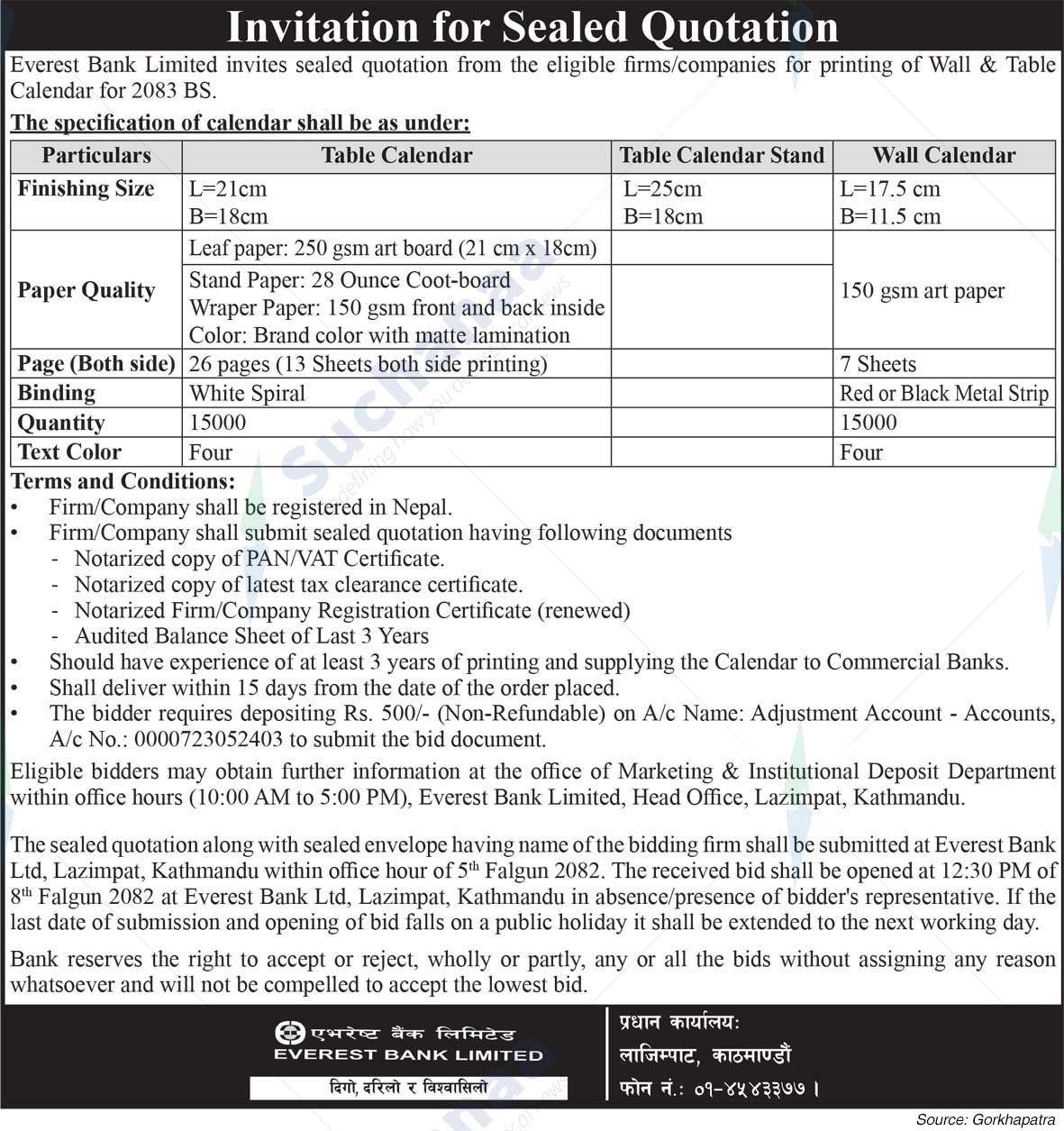 Everest Bank Limited