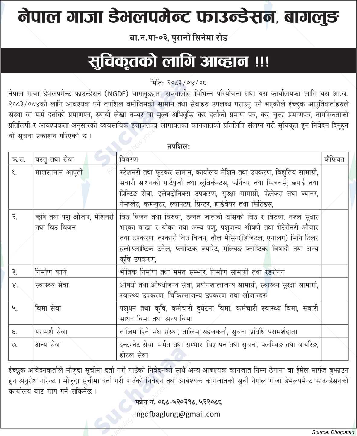 Nepal Gaja Development Foundation (NGDF)