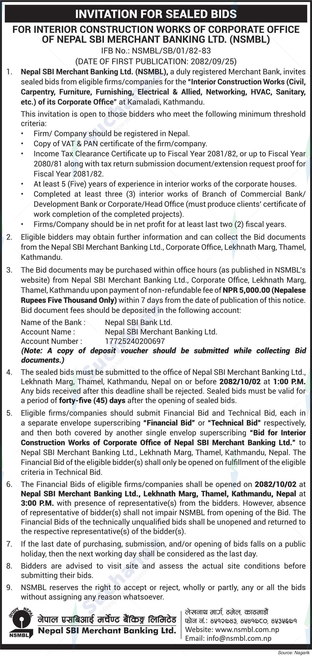 Nepal SBI Merchant Banking Ltd.