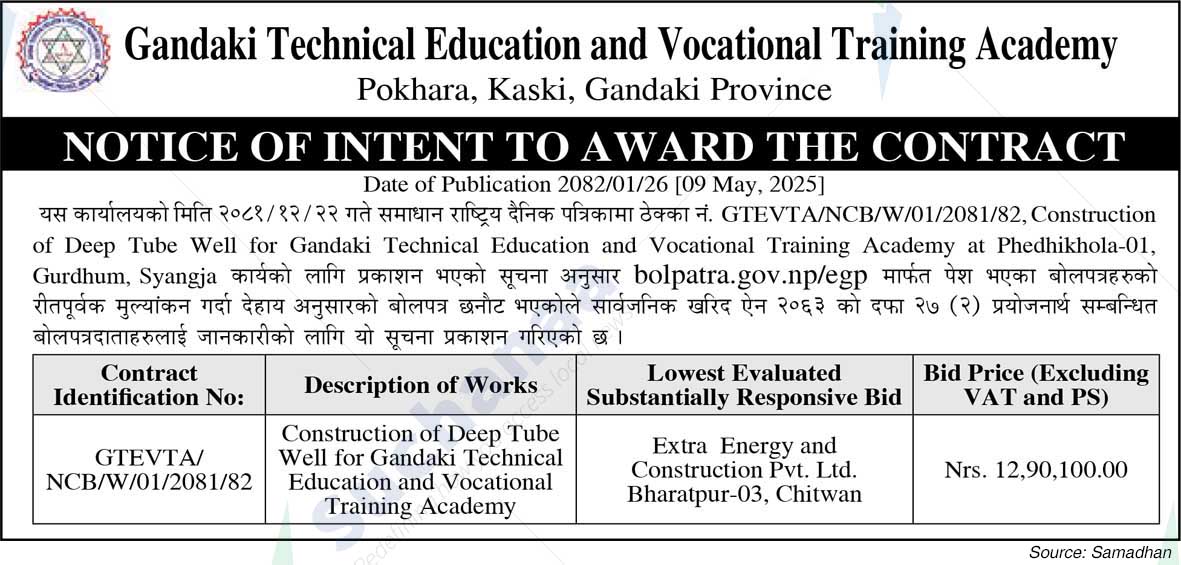 Gandaki Technical Education and Vocational Training Academy