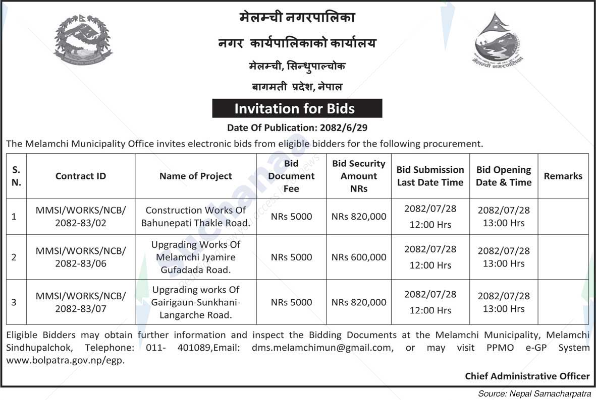 Melamchi Municipality