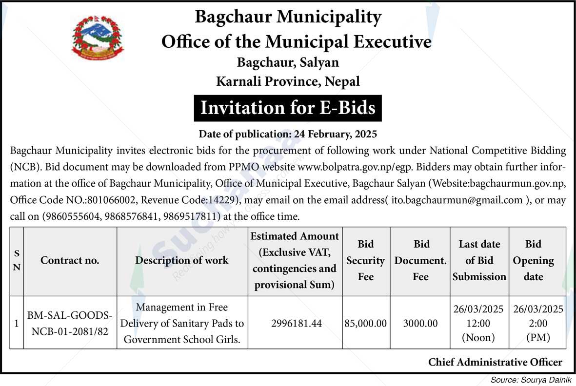 Bagchaur Municipality