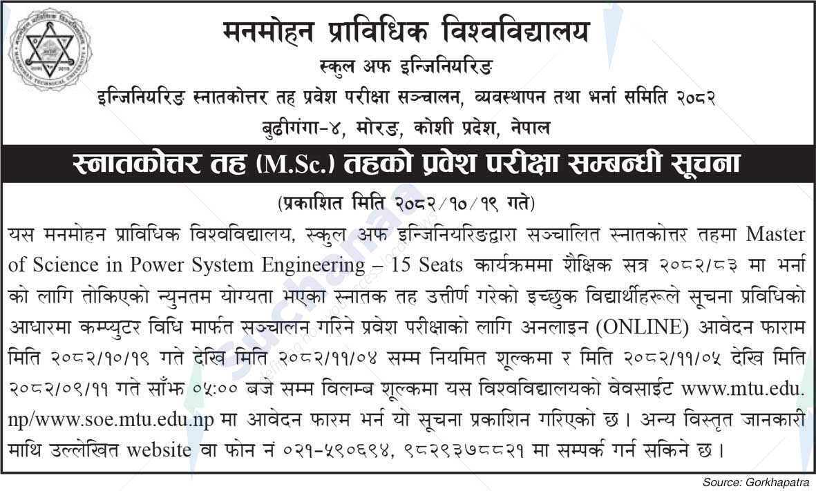 Manmohan Technical University