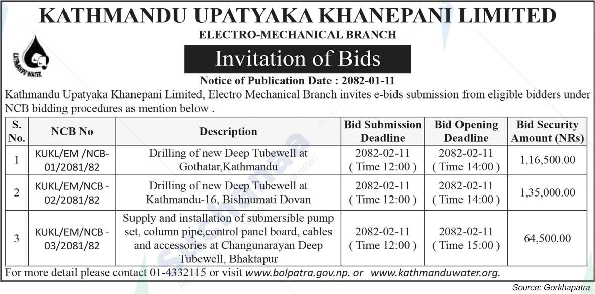Kathmandu Upatyaka Khanepani Limited