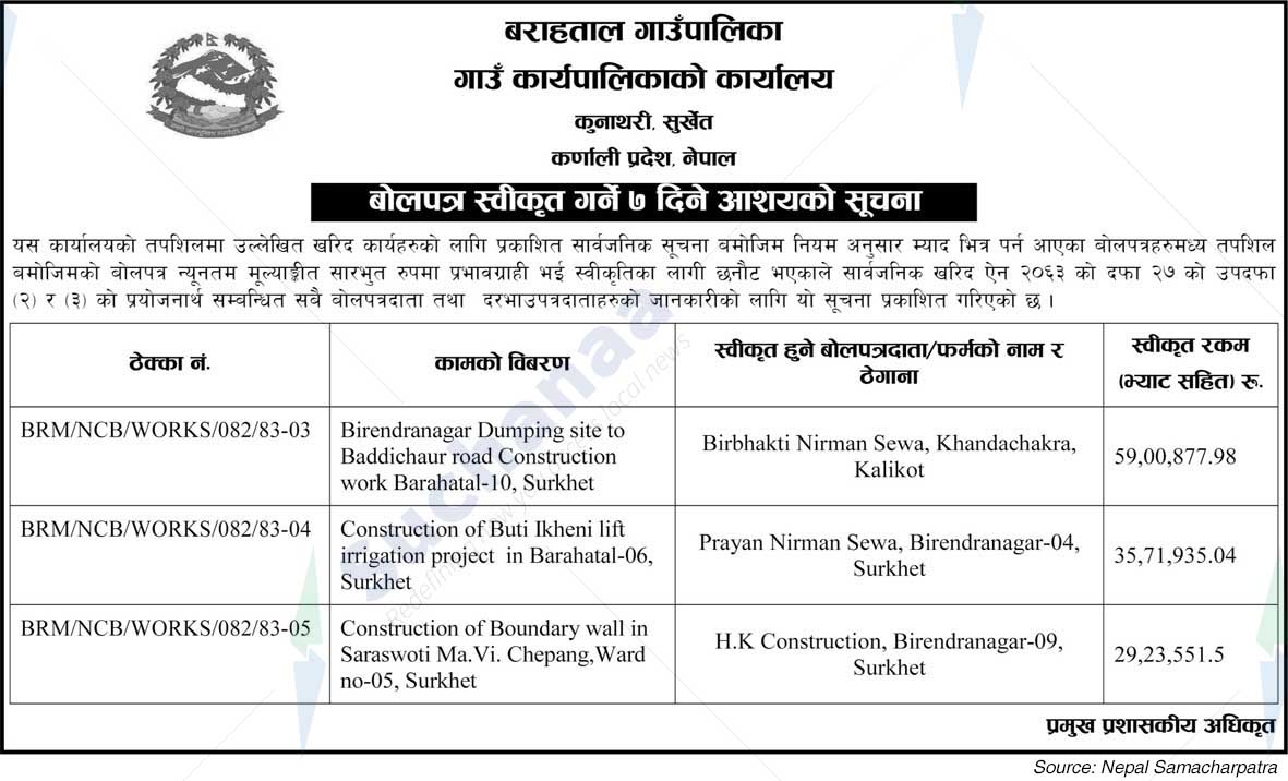 Barahatal Rural Municipality